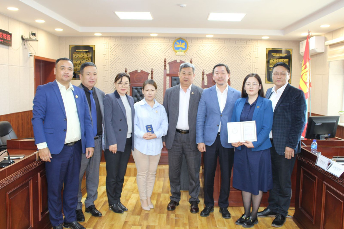 Шүүхийн ерөнхий зөвлөлийн ажлын хэсэг Хэнтий, Дорнод, Сүхбаатар аймгийн шүүхүүдэд ажиллалаа